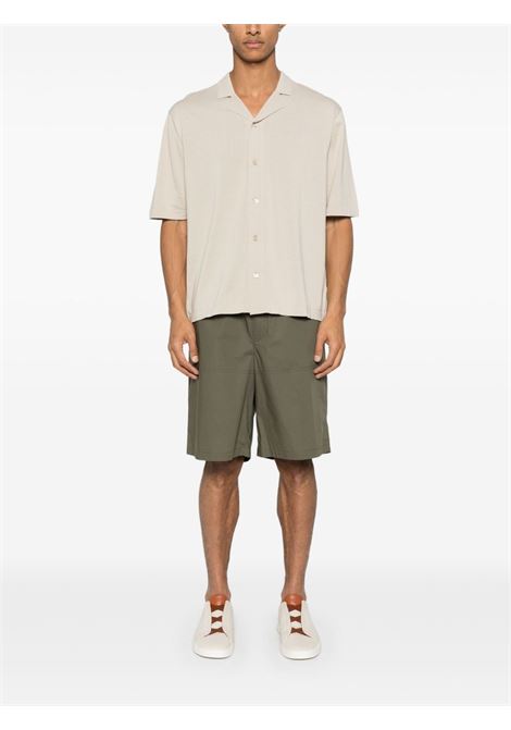 camicia maniche corte in maglia uomo sabbia ASPESI | M084 337101045